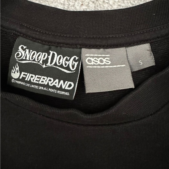 SNOOP D double O GG - Asos firebrand oversized sweatshirt - Picture 2 of 6